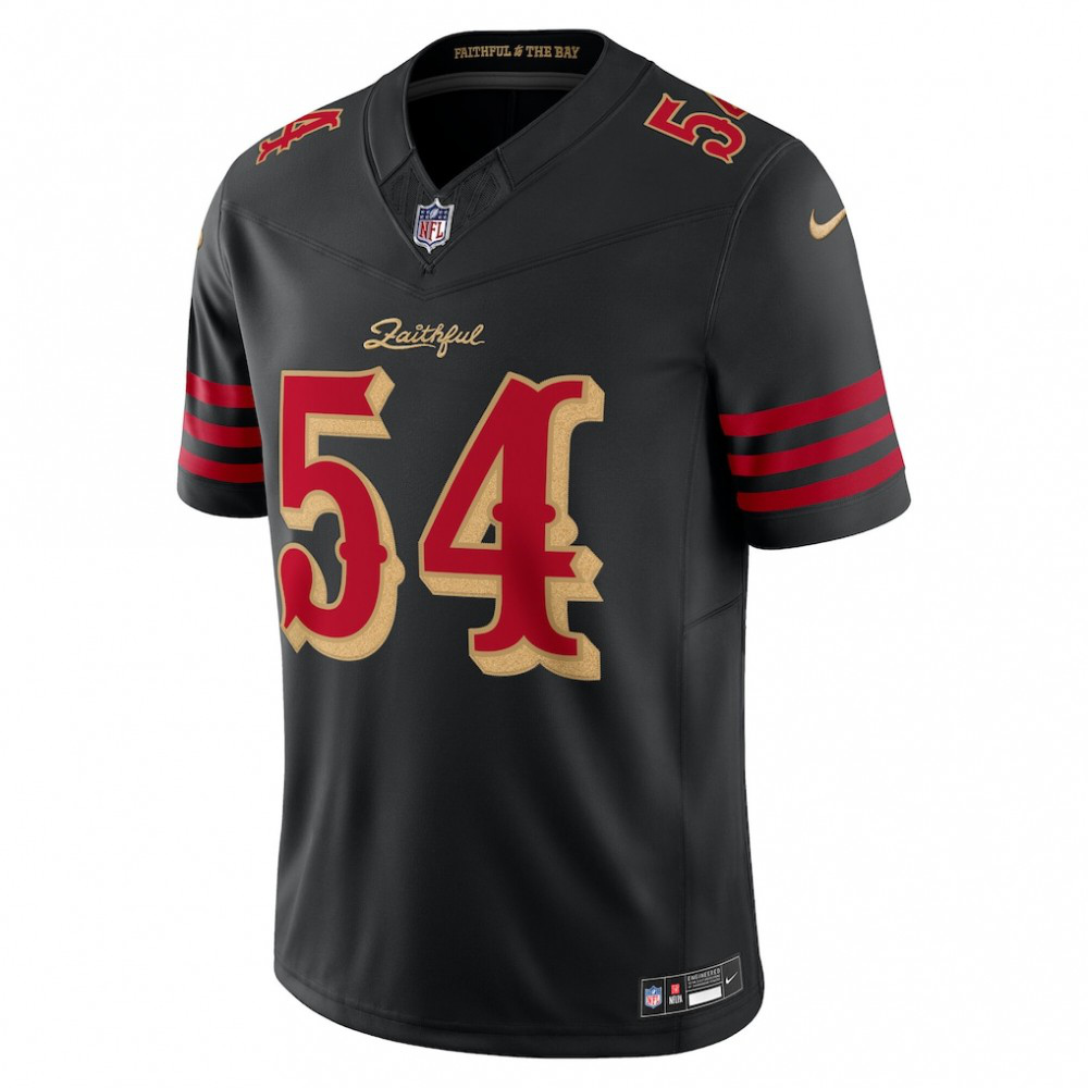 Fred Warner San Francisco 49ers Nike 2025 Rivalries Collection Limited Jersey - Black-GridironStore